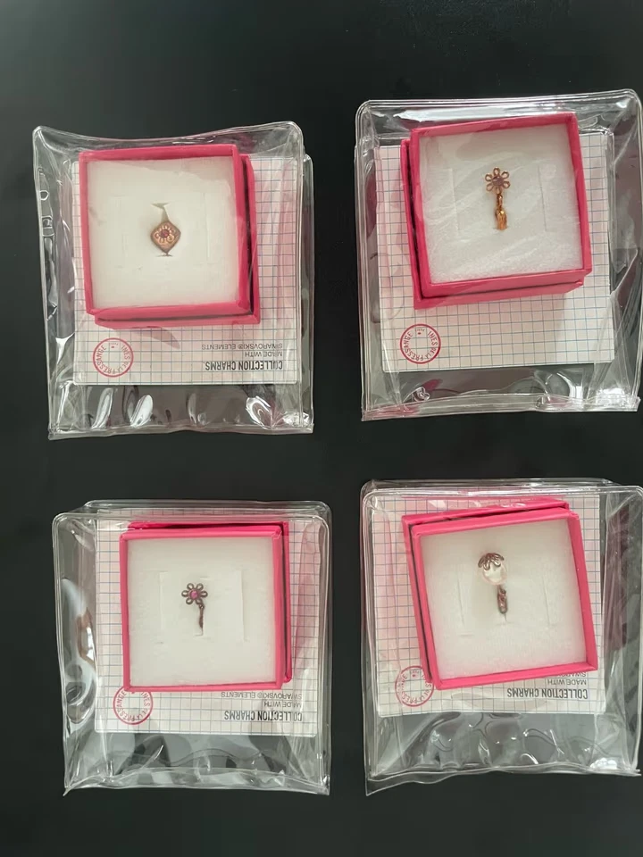 10 x Swarovski Elements Collection Charms Mode Schmuck Anhänger Accessoire