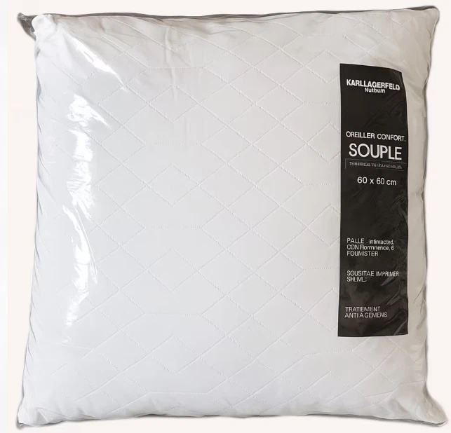 Kopfkissen + Bezug Karl Lagerfeld Original MAISON  60x60cm OVP NEU