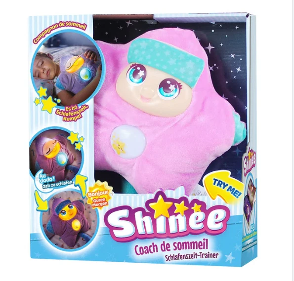 Shinee Schlafenszeit Trainer rosa, Schlaf mit Weckzeit NEU OVP