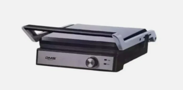 DMS KG-06 Kontaktgrill (Edelstahl / 230 V)  Vielseitiger Tisch-/Elektrogrill